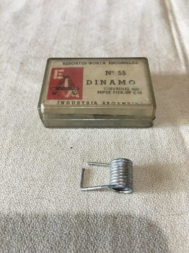 Resorte Porta Escobillas Dinamo Chevrolet C10/400 N55 1