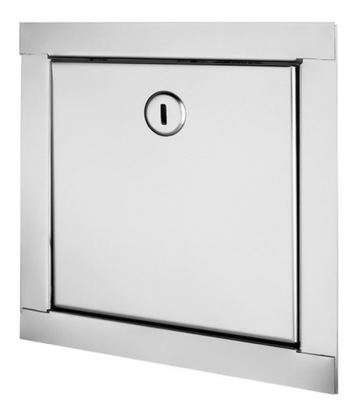 Tapa Puerta Rao Llave Paso Canilla 30x30 Acero Inoxidable 0