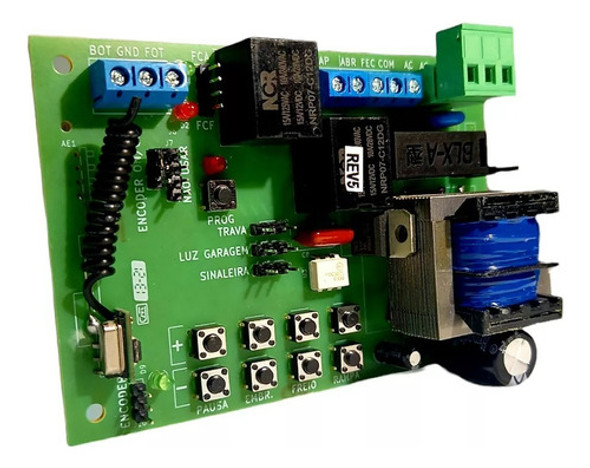 Central Electrónica Motor Automatico Corredizo Levadizo Flex 1