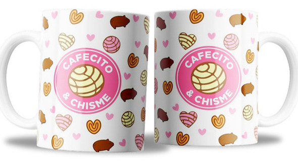 Taza De Ceramica_cafecito Y Chisme 0