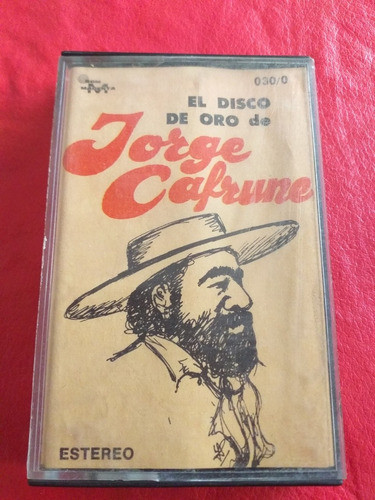 Cassette Jorge Cafrune El Disco De Oro De  Jorge Cafrune Mag 0