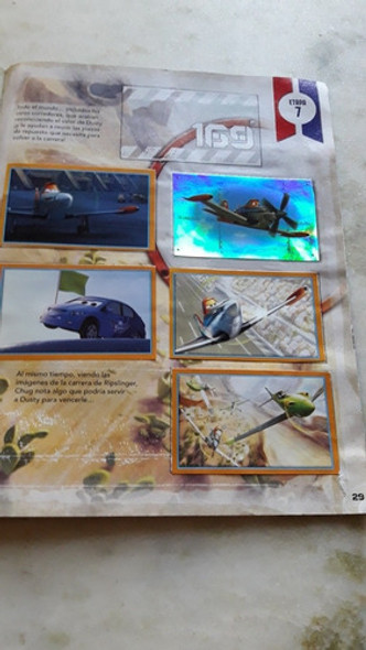 Album De Figus,aviones De Disney; C/faltantes,leer. 1