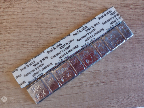 Contrapesos Plomo Autoadhesivos Balanceo X 50unid. 3 Kg 1