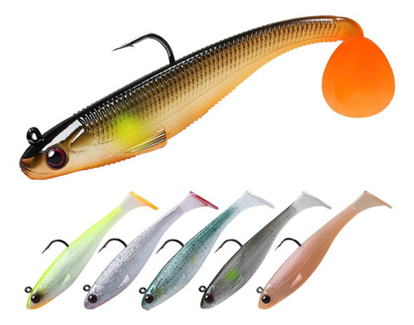 Señuelos Pesca Vinilos Pesca Lubina Lucio Carpas Accesorios 0