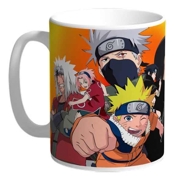 Taza De Plastico Naruto Anime #01 0