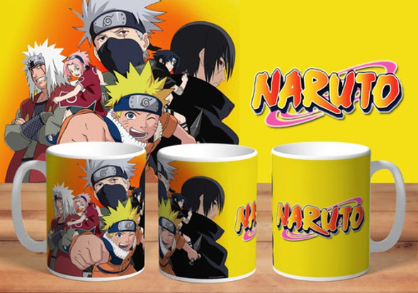 Taza De Plastico Naruto Anime #01 1