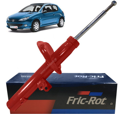 Amortiguador Delantero Izquierdo Peugeot 206 1.4 - 2008 0