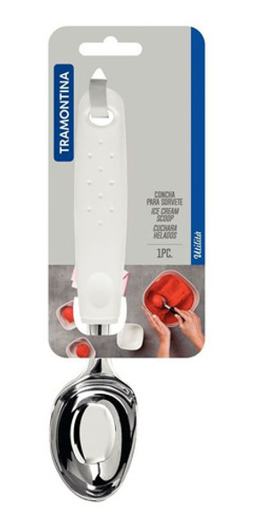Cuchara De Helado Blanca Tramontina 0