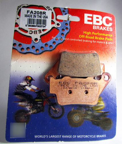 Pastilla Freno Ebc Fa208r Husqvarna  701 Supermoto 16-18 R 1