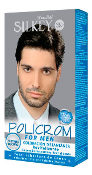 Policrom For Men Castaño Oscuro 0