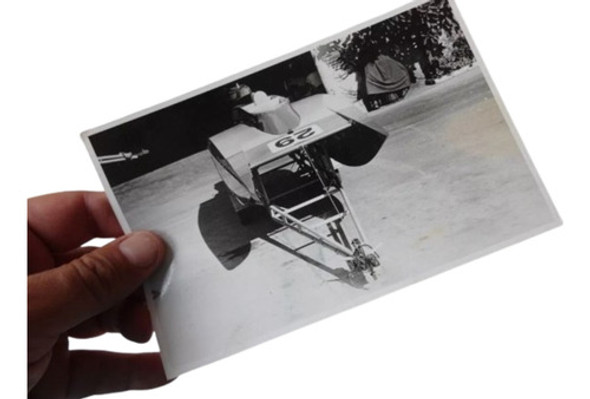 Lancha Clasica Foto Antigua Carrera Catamaran Off Shore 0