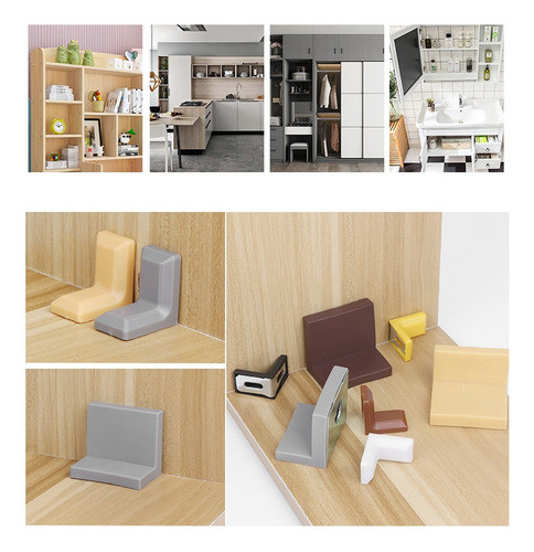 Soporte De Alacena Marron X 20 Unidades 1