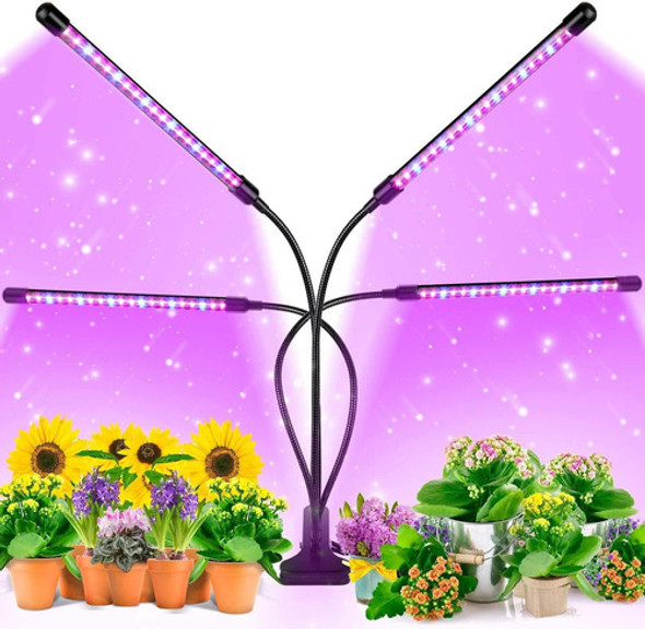 Luz De Crecimiento Plantas De Interior 80 Led Luces De ... 0