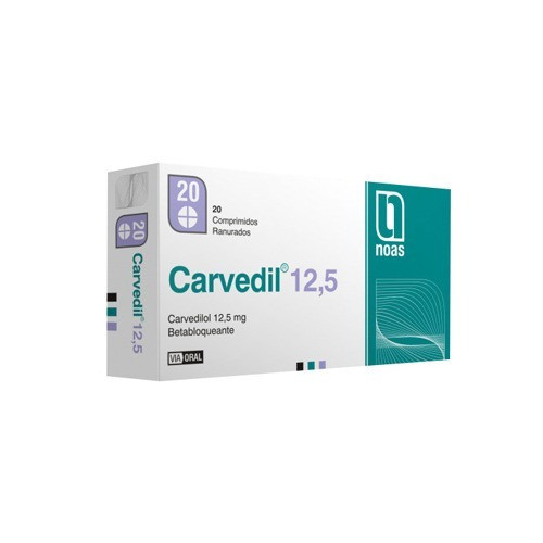 Carvedil 12.5 Mg  20 Comp 0