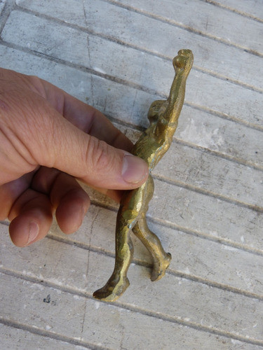 Antiguo Jugador Trofeo Tenis 6,7 X 4,1 X 14 Alto - 300 Grs 1