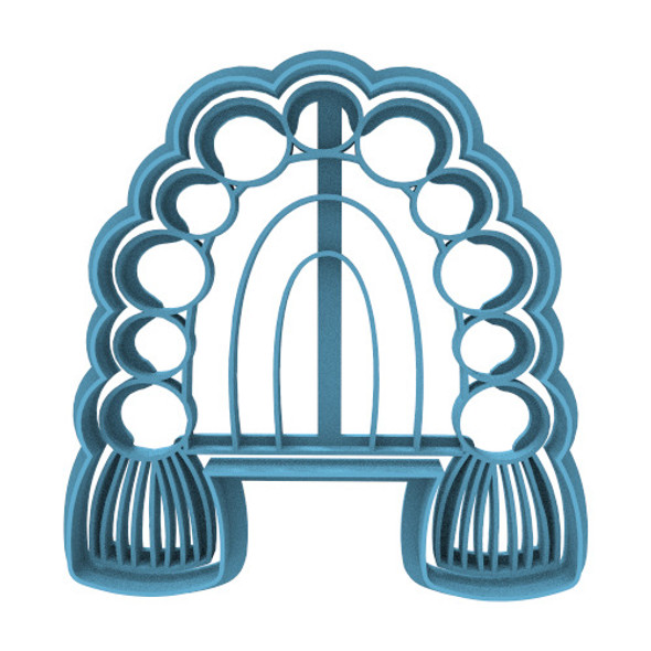 3806 Arcoiris Con Borlas Cortante Para Galletas 0