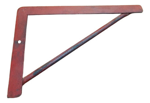 Combo X2 Ménsulas De Hierro Rojo 0