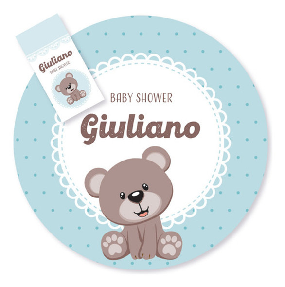 Kit Imprimible Osito Bebe Candy Bar Tukit 0