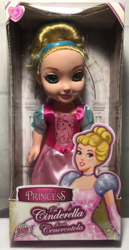 Muñeca Princesa 25 Cm Nena Cenicienta 2921 Srj 0