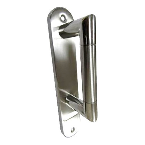 Manijon Recto Combinado Acero Inoxidable Puerta Ingreso 0