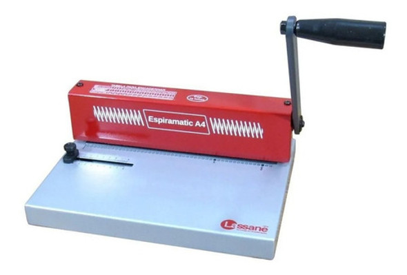 Espiraladora Encuadernadora A4 Lassane Espiramatic 1