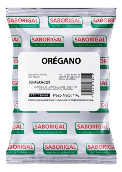 Orégano En Hojas X 1 Kg 0