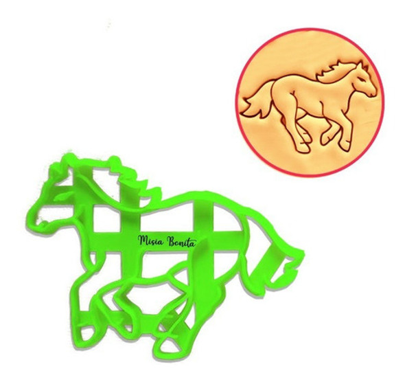 X3 Caballos Herradura Cortante Molde Masa Cookie Equitacion 1
