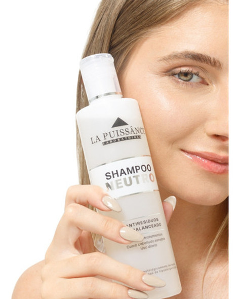 Mascara Matizador Silver La Puissance 250ml+shampoo Neutro 1