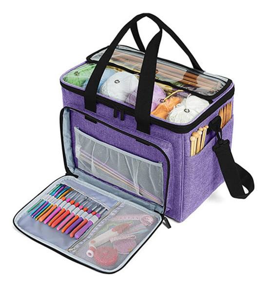 Teamoy Bolsa De Tejer, Bolsa De Almacenamiento De Lana Con . 0