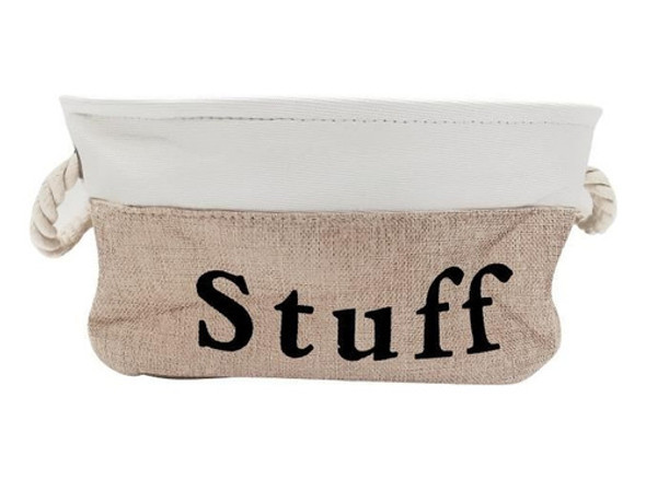 Canasto De Tela Con Asas,  Varios Diseños 0