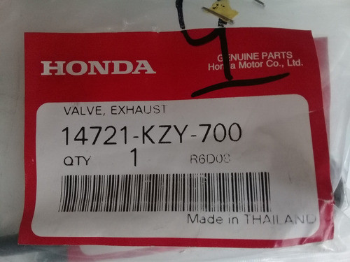 Válvula De Escape Honda Pcx 150 Original Genamax 1