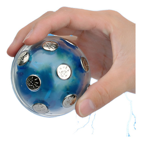 Choque Eléctrico Brillante Bola Patata Pasando Sano Entreten 0