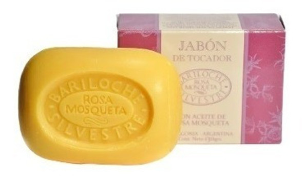 Jabón De Tocador Rosa Mosqueta X 130g Bariloche Silvestre 0