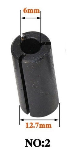 Boquilla Router Para Fresas Adaptador De 12.7mm A 6mm 1