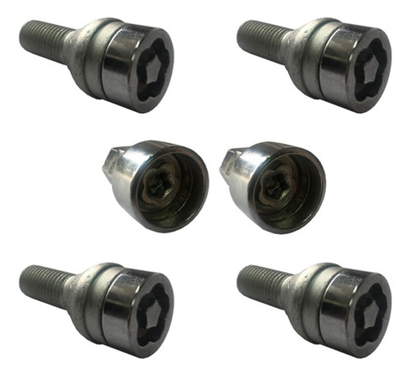 Seguro Rueda Antirobo 4 Bulones+seg 7 Fiat Palio 97/19 0