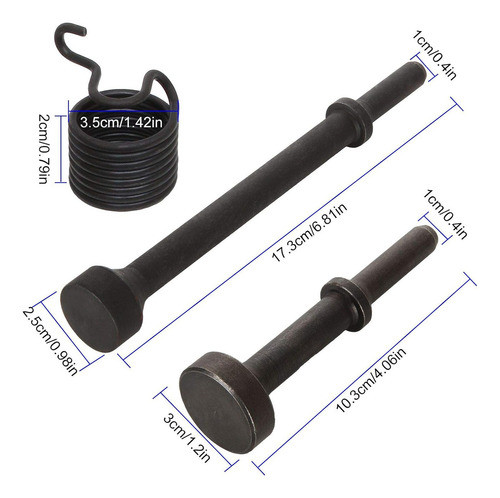 Juego De 6 Puntas De Remache De Martillo De Aire De Alt... 1