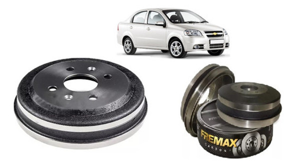 Campanas De Freno Tras. Chevrolet Aveo 2008/2015 0