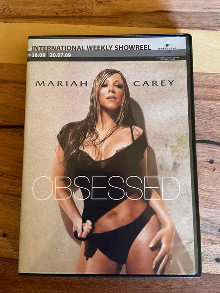 Mariah Carey – “Obsessed” Promotional DVD (Used) – Universal Music