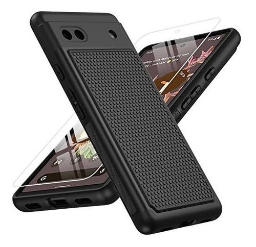 Funda Grado Militar Google Pixel 6a - Negro 0