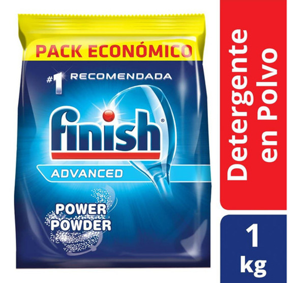 Kit Finish Lavavajillas Detergente Polvo Abrillantador Sal 1