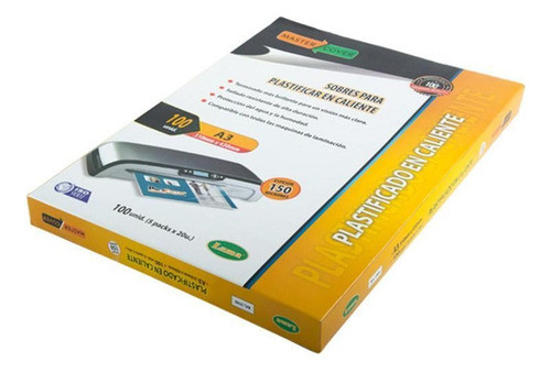 Plastificado En Caliente Pouch A3 X 100 Hojas 150 Micrones 0