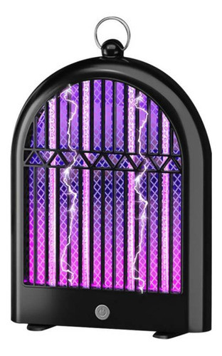 Atrapa Moscas Y Mosquitos Electrico C Luz Led 0