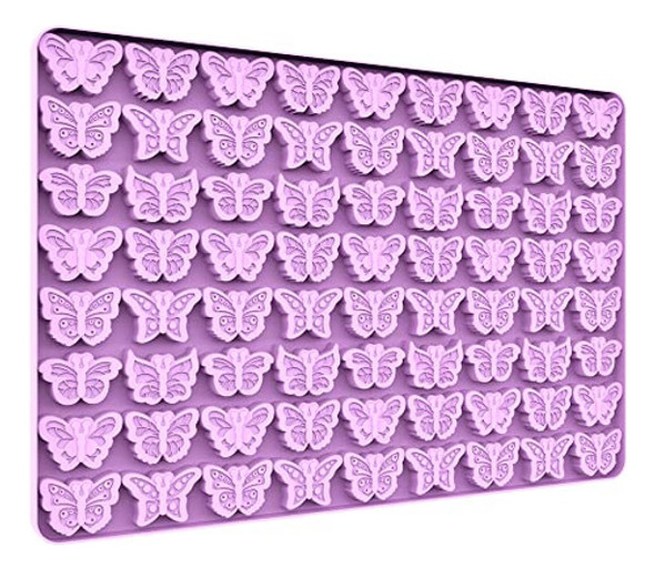 Moldes Pequeños De Silicona Con Forma De Mariposa Para Caram 1