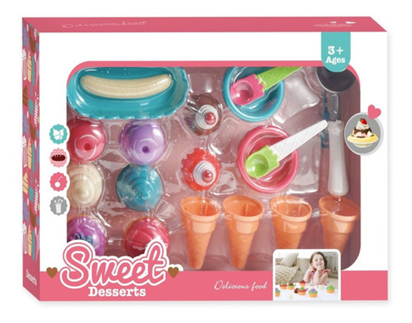 Juego De Helados Cocinita 0