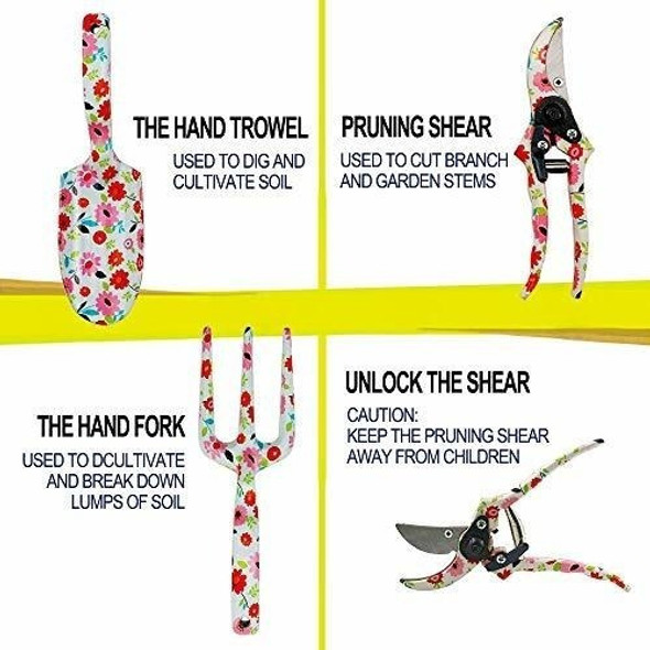 Juego De Herramientas De Jardín De Aluminio De 3 Piezas Gs T 1