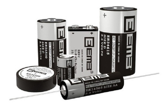 Pila Bateria Er17335 3.6v Litio  Alarmas, Medicion 0