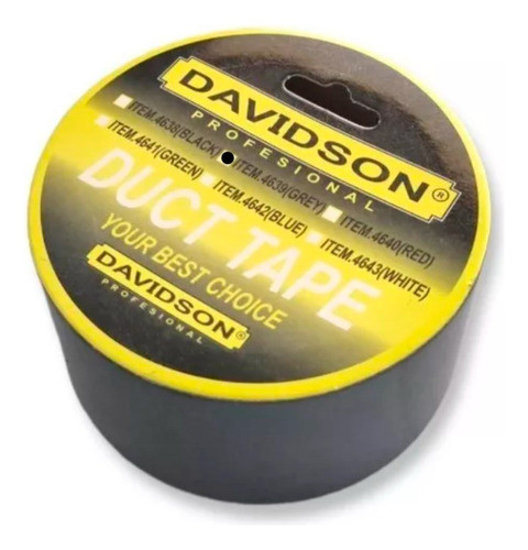 Cinta Duct Tape Gris Impermeable Multiproposito Davidson 1