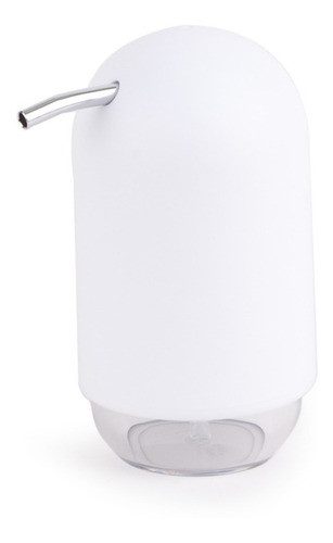 Jabonera Dispensador Jabón 236ml Blanco Touch Umbra 0