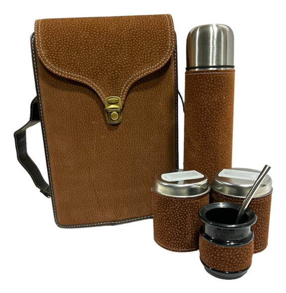 Set De Mate Equipo Matero Calidad Premium Animal Print 0