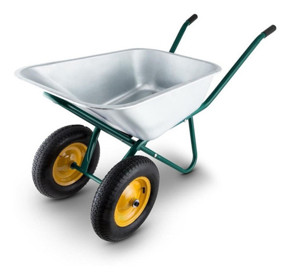 Carretilla Galvan.  80lt C/ruedas Inflables 13pLG - Ynter 0